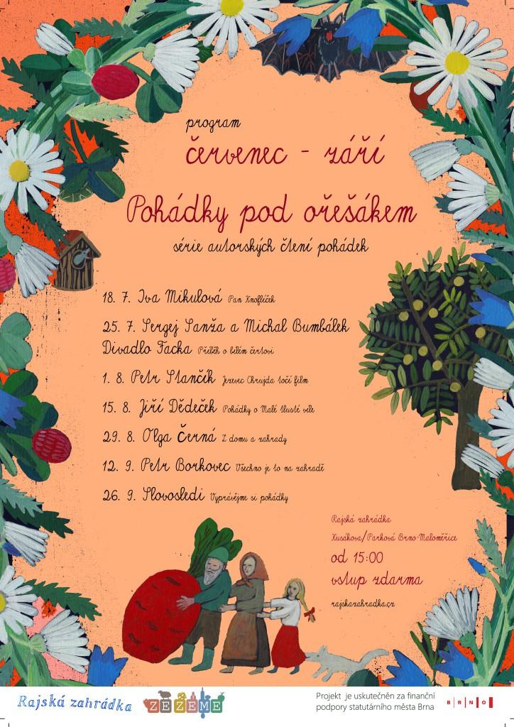 červenec 2015 I na letní měsíce připravila komunitní zahrada pro své příznivce pohádková setkání.