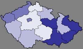 Disease mapping PHA PLK LBK JHM PAK ULK HKK OLK JHC VYS STC ZLK MSK KVK 0 50 100 150 Diagnóza C50 ZN prsu - ženy Počet nově diagnostikovaných nádorů na 100 000 žen období