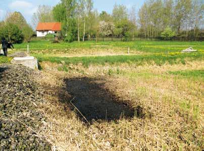 podpovrchově protékaných kořenových polí s celkovou plochou cca 790 m 2. Porost kořenových polí tvoří rákos obecný, který je sečen jednou ročně. Kanalizace přivádějící odpadní vodu je oddílná.