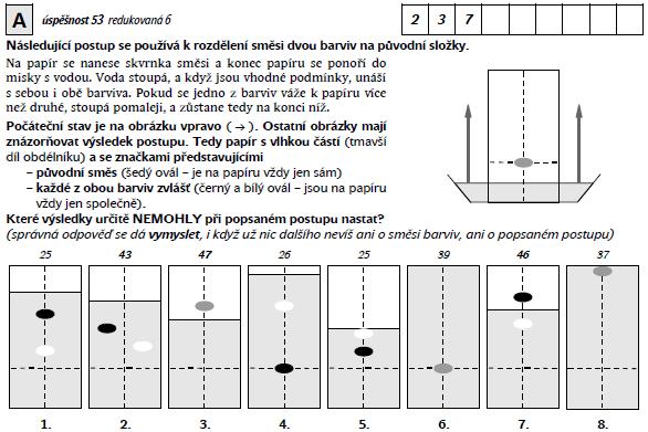 zkoumání obecnějších dovedností nebývá větší počet správných odpovědí a distraktorů na úkor kvality alternativ jejich (ne)správnost není patrná na první pohled.