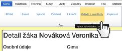 Kopírovat Slouží ke kopírování žáka do skladu.