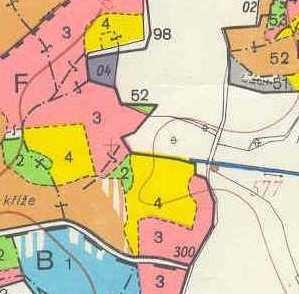 Číslo 3 Název U kříže Charakter Lokální biocentrum, součást nadregionálního biokoridoru K 120 Mapa 2 STG 5AB3, 5AB4, 5B-BC4-5 Rozloha 2,06 ha Charakteristika Lesní biocentrum v porostu 786 F 1 4.