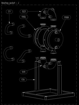 kuliček 23-15 4 Koule ventilu PTFE/SS jádro 23-59 4 Koule ventilu AISI420 95M 4 Magnetický zvedák