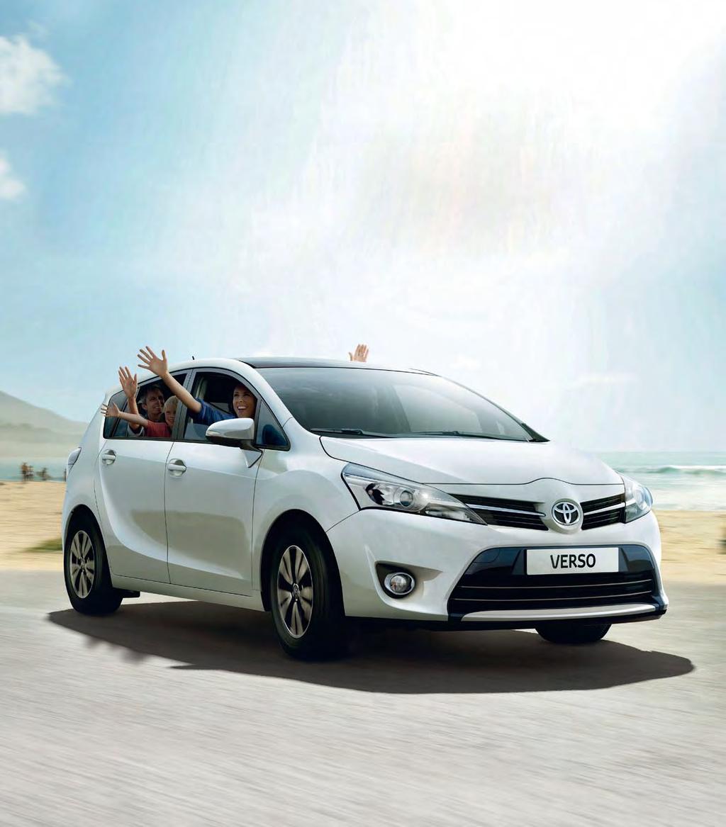 Jsem bezpečí a prostor pro vaši rodinu NOVÁ TOYOTA VERSO Již od 399 900 Kč vč.