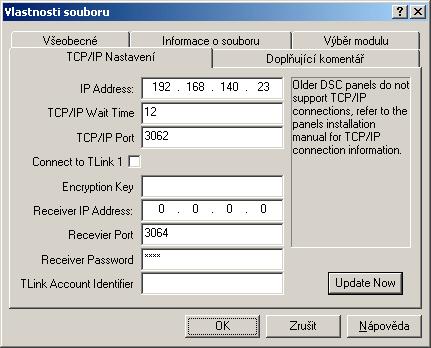 10. DLS 2002 / DLS 2002 SA Tato sekce se pokusí vysvětlit postup při zprovoznění připojení k ústředně pomocí programu DLS 2002 a modulu TL250. Podporované ústředny jsou: PC 5020 v3.2, PC 4020 v3.