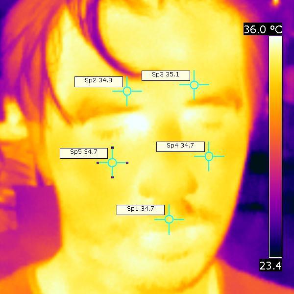 Střední teplota pokožky [ C] Centrum kompetence Činnost A03: Dynamický model lidského tepelného komfortu a jeho validace 24 C 36 35 34 33 32 31 Teplota v klimakomoře 24 C 30