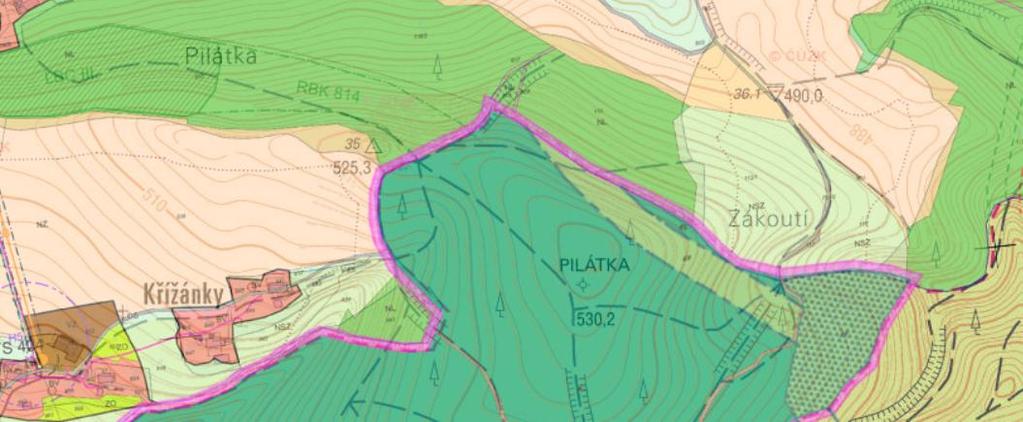 Požadavky vyplývající z širších územních vztahů Obec Hejnice sousedí s obcemi Dlouhoňovice, Česká Rybná, Písečná, Žampach České Libchavy a Sopotnice. Při řešení změny územního plánu č.