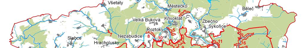 Křivoklátsko Protected Landscape Area.
