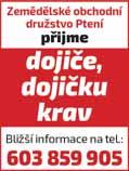 000 Kč + ink. Tel.: 604 820 358 Pronajmu garáž v Prostějově, Fanderlíkova ul. T: 602 775 607 Pronajmu starší přízemní byt 2+kk v centru PV. Nájem 6.000 Kč + energie. Tel.: 602 745 131 Pronajmu malý nebytový prostor v přízemí v centru PV.