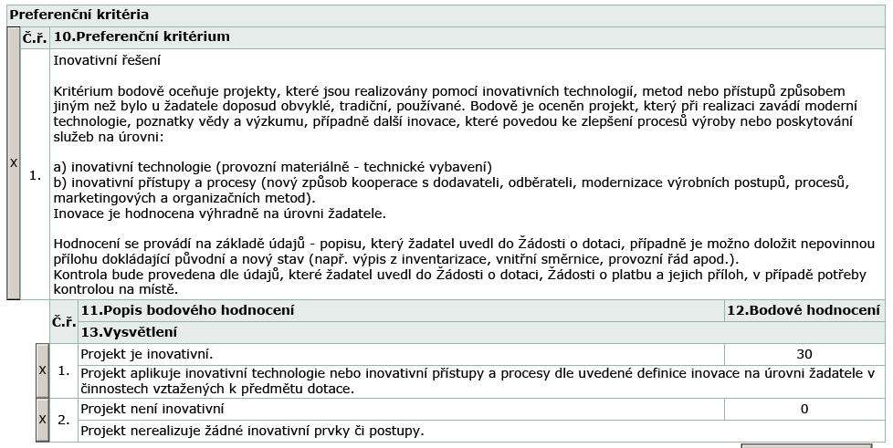 F2: Věcné hodnocení