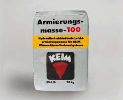 KEIM Reno KEIM Armierungsmasse-100 KEIM Armierungsmasse-100 KEIM Armierungsmasse-100 je minerální suchá maltová směs GP podle DIN EN
