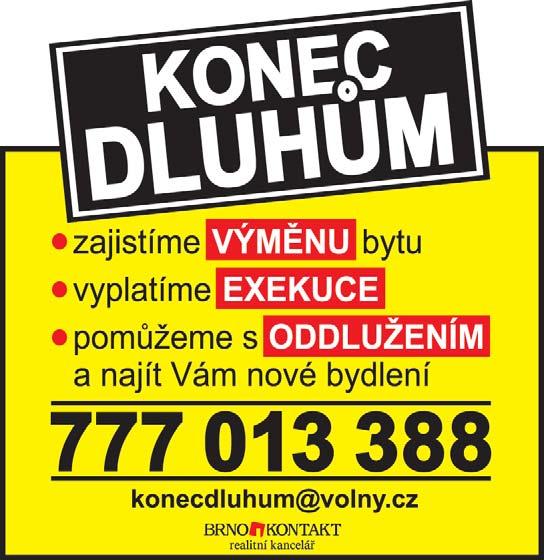 v krásném prostředí Komárova u cyklistické ztezky za 1+1 doplatek nežádám ddanse@seznamcz Byt 2+1 v Brně za 2+1 mimo Brno Více vysvětlím po telefonu 608 255 841 Byt v ND 6/12, balkon, 63 m2,