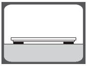 Operation 1. Put the scale on a hard and flat surface (avoid carpet or soft surface).