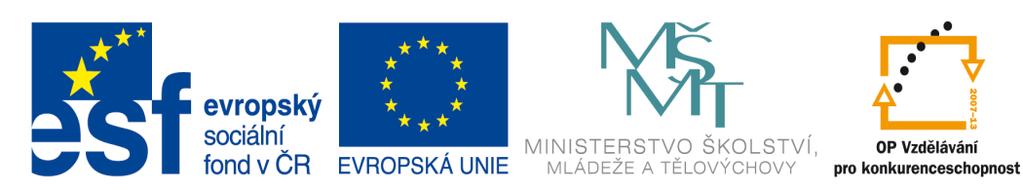 v rámci povinné výuky pracovních dílen žákům ZŠ i v průběhu udržitelnosti projektu. CZ.1.07/1.1.03/02.