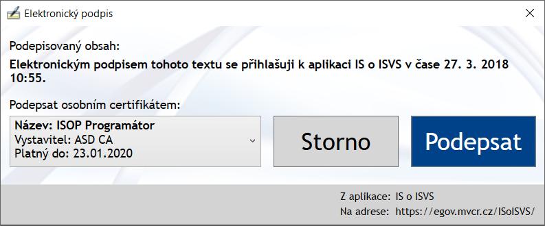 6 Přihlášení do aplikace IS o ISVS IS o ISVS - Informační systém o informačních systémech veřejné správy, vypracováno pro MV ČR Do aplikace IS o ISVS se lze přihlásit pouze platným kvalifikovaným