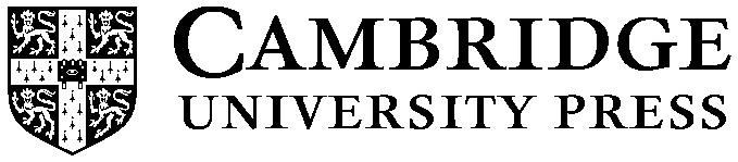 ISBN: 9781316627679 www.cambridge.