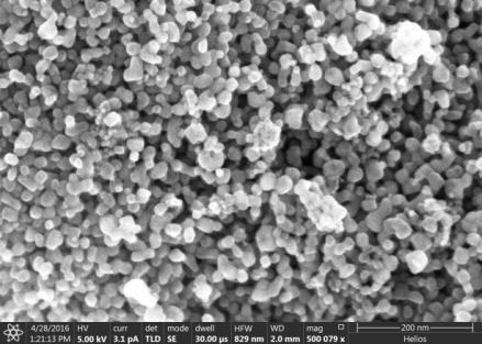 Obr. 3.2: Obrázky z elektronového mikroskopu použitých nanočástic TiO 2. Pro účely testování byly zvoleny koncentrace nanočástic o velikostech: 0,5-1-2-3-4 wt. % TiO 2.