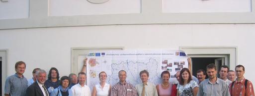activity, targets and instruments of spatial planning Concept (structure) and first subject maps for the transnational strategy Comparison of spatial planning and water management strategies of the