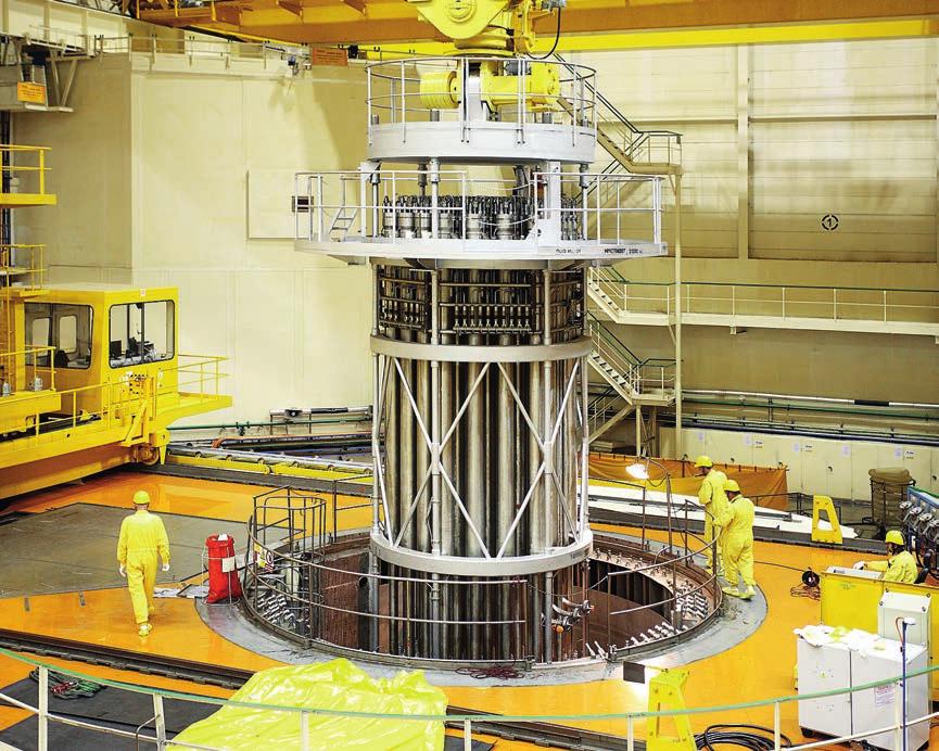 reaktorovny Reaktor Parogenerátory Hlavní cirkulační potrubí Autorský dozor při revizích a opravách
