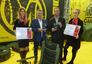award. The jury consisting of Tomáš Kotrč, MBA Chief Executive Officer of ABF, a.s.; Michal Sedláček FOR FISHING Trade Fair Manager and Jan Trnka, DiS.