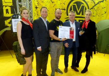 At the end the Jury decided to grant the TOP EXPO award up to 49 m² to DRAGON BAITS, the TOP EXPO