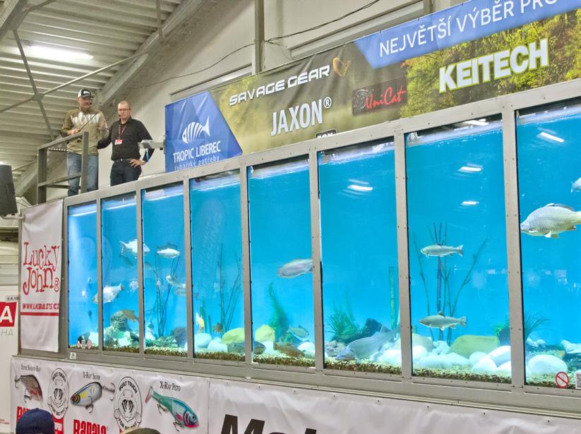 Visitors could choose from a wide choice of fishing techniques, they could take part in a number of lectures presented