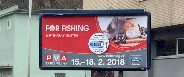 cz OUTDOOR: Billboards all over the Czech Republic RADIO STATIONS: Rádio Blaník, Radio City, Fajn Rádio a Frekvence 1 TV: TV Prima, Prima Zoom, Česká televize a Fishing and Hunting 9.