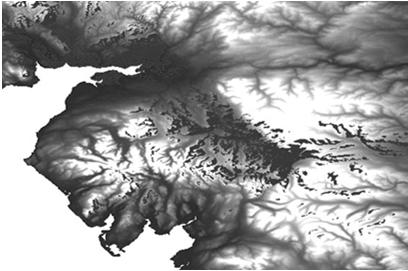 používání topografických prvků watersheds rozvodí viewsheds viditelná území materiální kultura vliv prahů kritika: Collis 1986