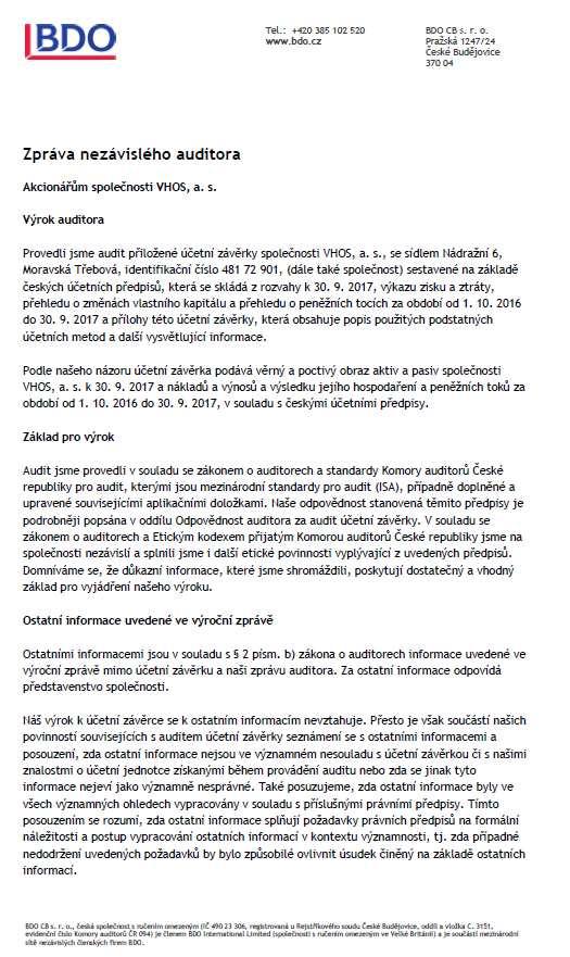 ÚVODNÍ SLOVO ZÁKLADNÍ ÚDAJE O SPOLEČNOSTI ZPRÁVA O ČINNOSTI