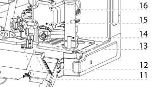 Příprava k uvedení do provozu (odborný servis) Zkontrolujte správnost hydraulického zapojení.