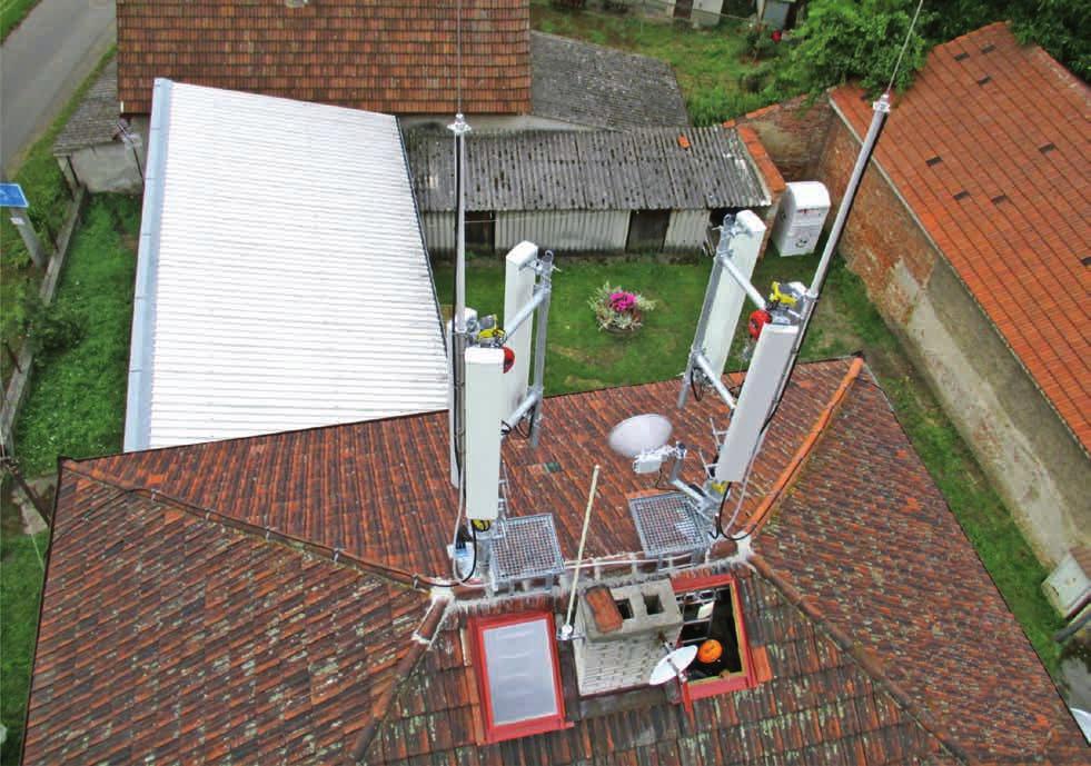 DEHN chrání telekomunikační zařízení Popis projektu Oblast Telekomunikační zařízení mobilních operátorů Aplikace Vnější a vnitřní ochrana před bleskem 10-ti