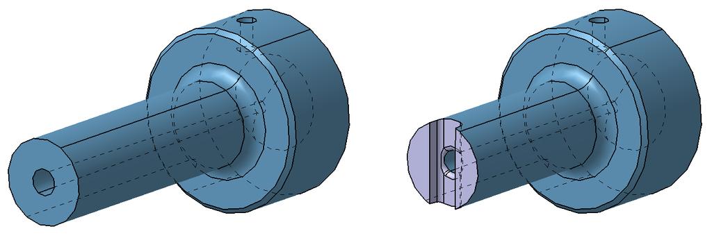 UTB ve Zlíně, Fakulta technologická 67 Tab. 14 Vtoková vložka Normálie HASCO Z511/18x56/3/1/2 Materiál (W.Nr.) 1.