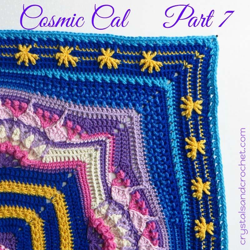 Cosmic Cal Část 7 Copyright: Helen Shrimpton, 2018. Všechna práva vyhrazena. Od: Helen www.crystalsandcrochet.com Sponsor Stylecraft příze Zkratky a vysvětlivky (US terminologie) sl.
