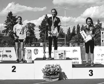 spolky Osm medailí z Mistrovství ČR v požárním sportu, dvě medaile z olympiády Mladí hasiči z Kvasejovic opět stanuli na stupních nejvyšších.