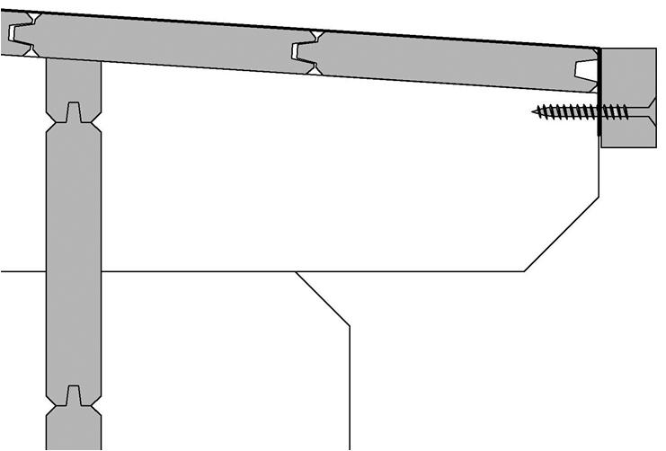 Pokračujte montáží střešní lepenky. Lepenku nařežte na délku střechy - 380 cm (4ks).