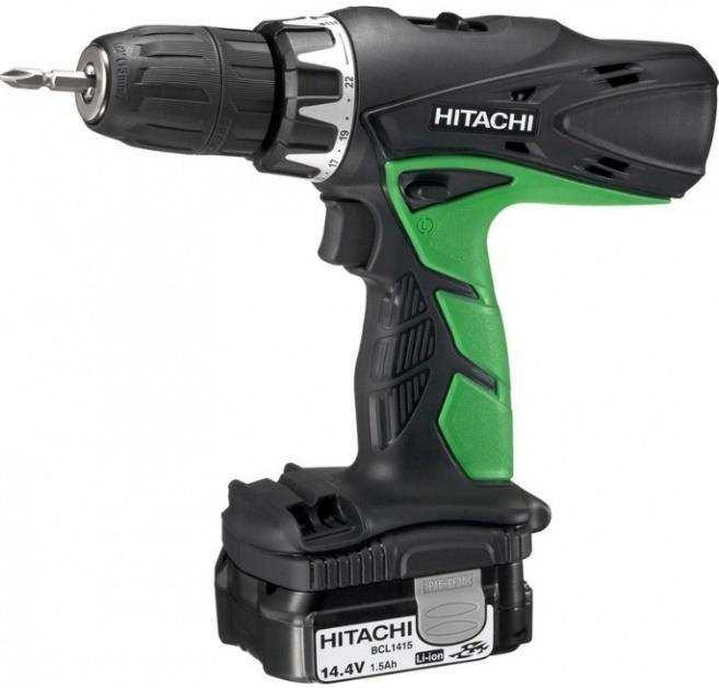 Výkon tělesa: 2000W Napětí: 230V Teploty: 50 až 650 C Hmotnost: 0,8 kg 6.3.25 ůku vrtací šroubovák Hitachi DS14DCLTA ůku vrtací šroubovák je univerzální nástroj s širokým spektrem použití.