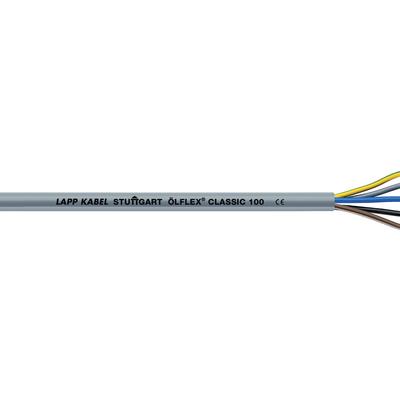 Ovládací PVC kabel s barevným značením žil ÖLFLEX CLASSIC 100 flexibilní PVC kabel, barevně kódovaný, ovládací kabel pro různé aplikace, U 0 /U: 300/500 V Info CPR (Nařízení o stavebních výrobcích):