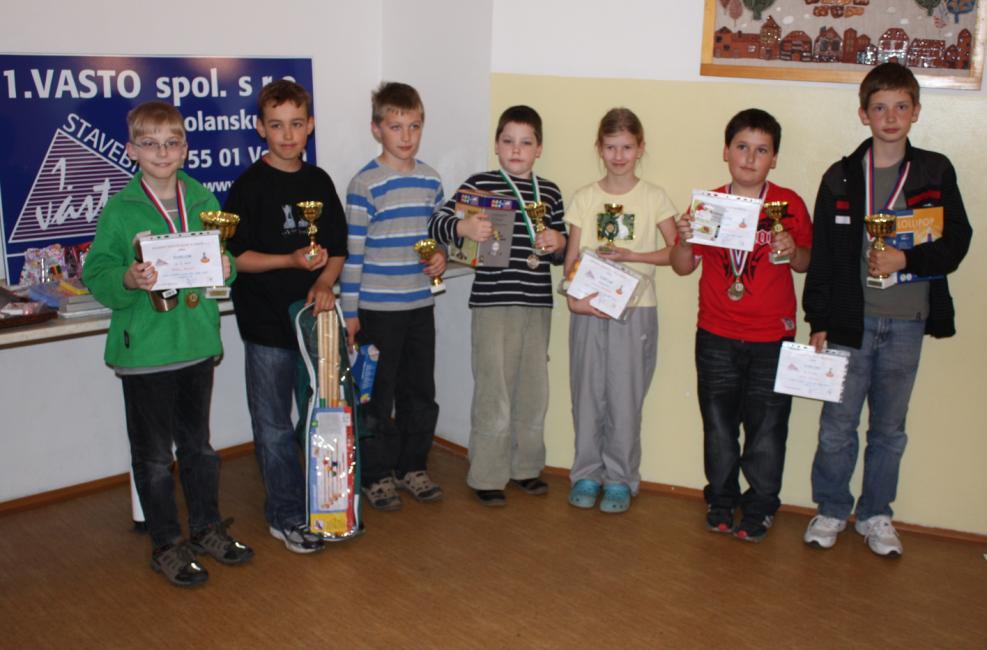 Týdeník Jalovec 18. 5. 2010: Grand Prix vyhráli Vraj, Kovařík a Karlík V sobotu 8. května vyvrcholila letošní 1. VASTO Grand Prix, mládežnická šachová série pěti turnajů s mezinárodní účastí.