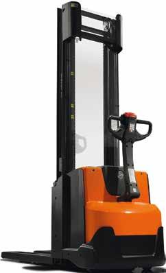 BT Staxio kompletní řada elektrických zakladačů společnosti Toyota Material Handling BT Staxio W-série Ručně vedené