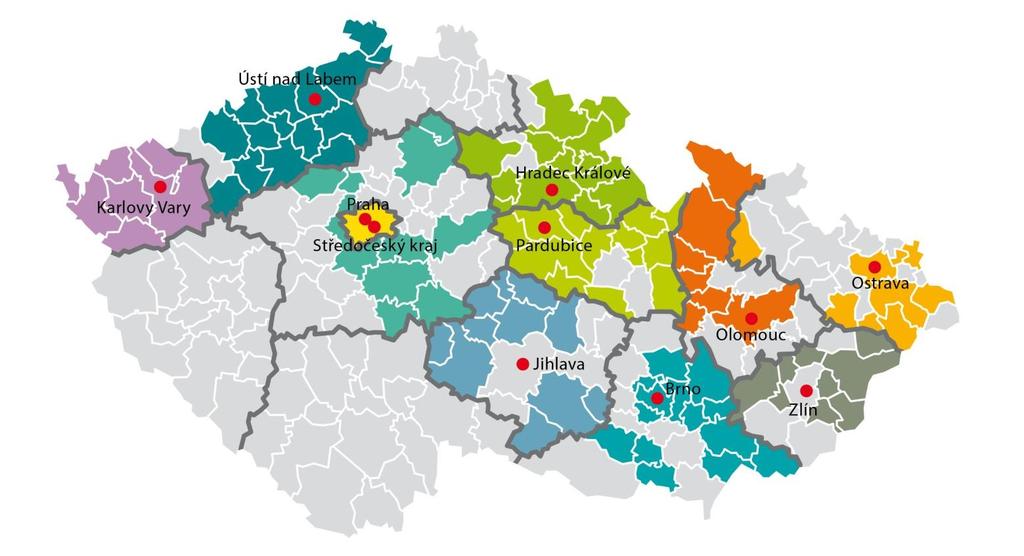 O projektu Systémový rozvoj a podpora nástrojů sociálně-právní ochrany dětí Termín realizace: 1. 1. 2016 až 30. 6. 2019, ve 12 zapojených krajích.
