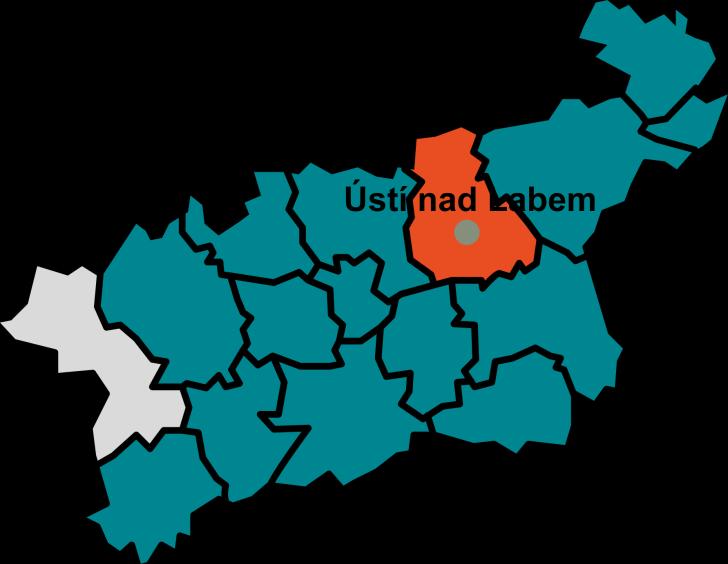 Síťování v ORP Ústí nad Labem Stručný popis lokality Město Ústí nad Labem leží nedaleko německých hranic, asi 100 km severně od Prahy, v údolí řeky Labe, která zde protéká Českým středohořím.