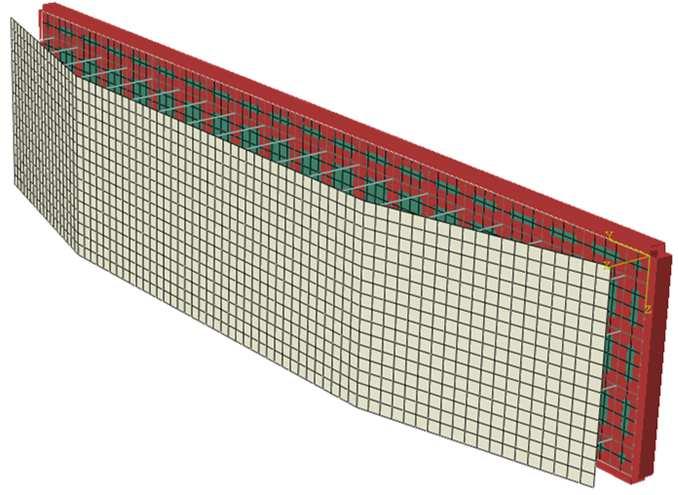 Implementace modelu svazku kompozitových trubek - absorbér Experiment 1D model trubičky glob.