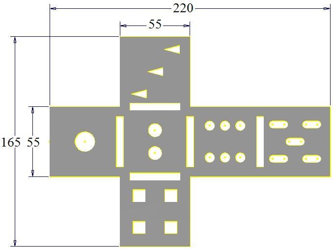 3 NÁVRH VÝROBY [23],[5],[10],[26],[40],[63] Pro výrobu součásti byla zvolena jako nejvhodnější technologie výroby střihání na postupovém střihadlu a následné ohýbání.