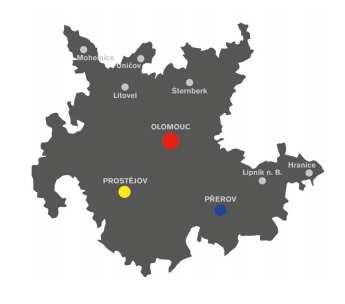 4.4 NADREGIONÁLNÍ ÚROVEŇ Na menší než krajské úrovni je v současné době připravován pro olomouckou (nebo středomoravskou) aglomeraci nový integrovaný nástroj ITI, neboli Integrované teritoriální