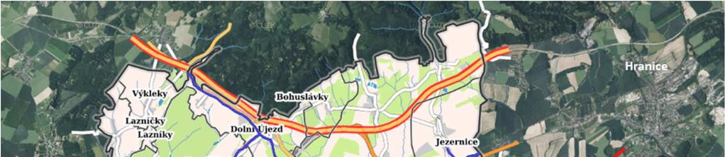 1.6.4 Cyklodoprava Územím prochází řada cyklotras a cyklostezek, které slouží jak návštěvníkům, tak obyvatelům regionu pro dopravu do zaměstnání nebo škol.