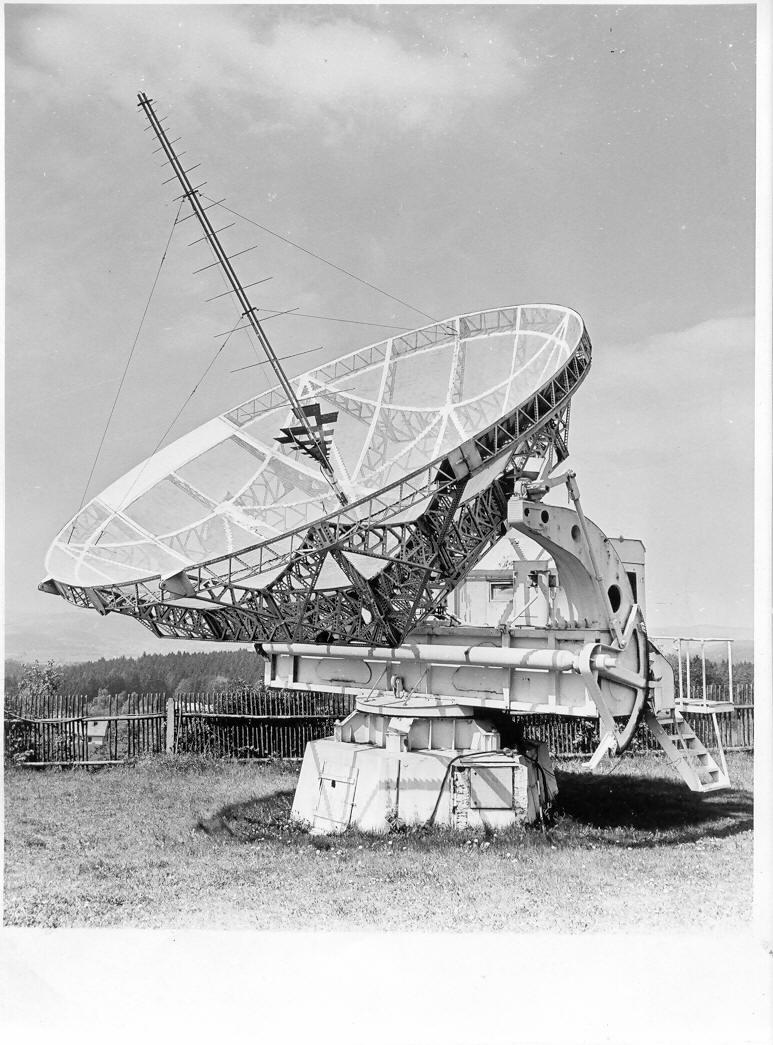Budějický) 1967: radiospectrograph 50 210 MHz 1972: