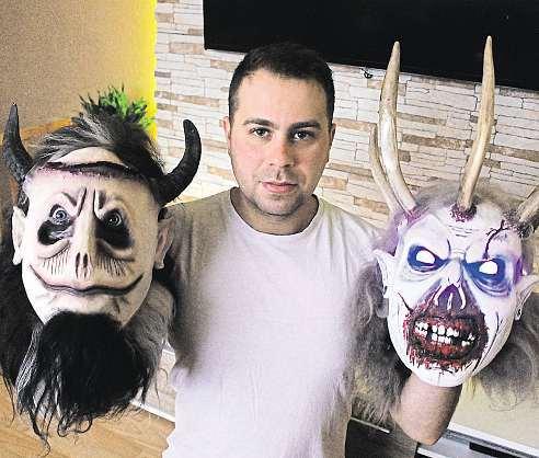 4 1. prosince 2017 Plzeňsko, Rokycansko atachovsko Ve školce masku Krampusemít nemohl.