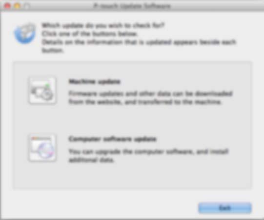 17 Jak aktualizovat software P-touch 17 Program lze aktualizovat na nejnovější dostupnou verzi pomocí programu P-touch Update Software. Samotný program se může lišit od obsahu této příručky.