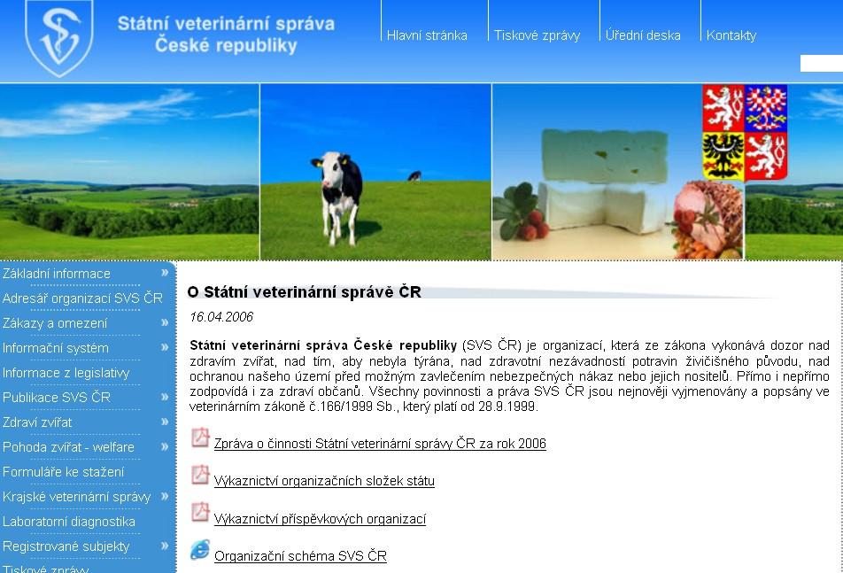 Státní veterinární správa krajské