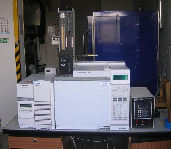 Obr. 14: Plynový chromatograf Agilent 5973 Network MSD (Večeřová) 4.2.